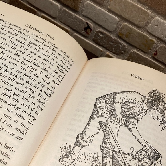 Vintage 1952 Hardcover Charlotte’s Web by E.B. - Picture 13 of 15
